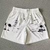 Shorts Deportivos Americanos para Hombre y Mujer, Pantalones Cortos de Verano para Fitness, Transpirables, Holgados, de Secado Rápido, Shorts de Pareja hasta la Rodilla
