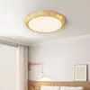 [Estrictamente Seleccionado] Lámpara de Techo Estilo Medieval Redonda Creativa Moderna Casual Restaurante Espectro Completo Protección Ocular Lámpara para Estudio