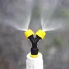 Boquilla de Pulverización de Dos Extremos en Forma de Y de Plástico de 4 Puntos Refrigeración y Eliminación de Polvo Sitio de Construcción Valla a Prueba de Polvo Eliminación de Polvo y Humidificación