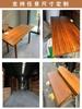 Madera Maciza de Teca de Birmania Tablón de Tronco de Teca Escritorio Personalizado Encimera Escalón Procesamiento de Tablas Madera Tallada Madera Cuadrada