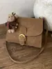 Bolso Pequeño Retro Mate de Moda para Mujer 2026 Nuevo Versátil para Viajes Diarios Bolso Cruzado Súper Popular de Hombro Único Bolso Cuadrado Pequeño para Debajo del Brazo