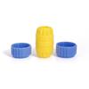 Ventas Directas de Fábrica Conector de Manguera Conector Rápido 1 pulgada Adaptador de Extensión de Manguera Piel de Serpiente Conector de Tubería de Agua de Plástico