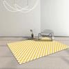 Alfombra de tablero de ajedrez para dormitorio, sala de estar, estilo sencillo, habitación de niña, mesita de noche, mesa de centro, sofá, alfombra de piso a cuadros de celebridades de Internet