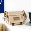 Nova Bolsa Transversal Casual Versátil Retrô 2026 para Homens, Bolsa Mensageiro Tendência Estilo Japonês Workwear, Bolsa de Aula para Estudantes de Grande Capacidade