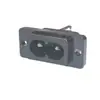 Fabricante de Enchufe de Corriente AC Enchufe para Electrodoméstico Pequeño Enchufe para Electrodoméstico Todo Cobre Tipo Plug-In Hueco AC004A