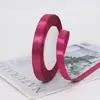Cinta de Seda de Colores de 0.6 cm y 22 m Cinta para Envolver Regalos Cinta para Empaque de Flores Decoración de Regalos Cinta de Poliéster