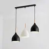 Lámpara de Araña Transfronteriza Lámpara Moderna Minimalista para Restaurante Lámpara de Mesa de Comedor de una Sola Cabeza de Tres Cabezas Lámpara Nórdica Lámpara Creativa para Cafetería Comedor