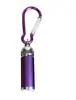 Lanterna Mini Chaveiro LED Presente de Feriado Pequeno Tubo de Puxar Mosquetão Liga de Alumínio Zoom Telescópico Lanterna Pequena 0