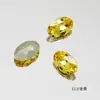 Dongzhou K9 Traga Riqueza e Tesouro Ovo de Pombo de Cristal Dourado Nail Art Diamante Pedra de Açúcar Quadrado Especial Formato Fundo Pontiagudo Coleção de Diamantes Ornamento de Diamante para Unhas