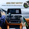 Novo Carregador de Carro Mini PD30W de Liga de Alumínio Transfronteiriço com Anel de Puxar 100W Carregador de Carro Acendedor de Cigarros