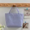 Bolsa de Playa de Verano Transfronteriza, Estilo Perezoso, Gran Capacidad, Bolso de Mano Rayado, Retro, Estilo Fresco, Bolso de Compras para el Hombro