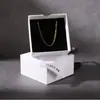 Caixa de Joias Estilo Ins Personalizada, Caixa de Presente de Joias de Luxo, Caixa de Embalagem para Joias de Ouro para Anel, Colar, Pulseira