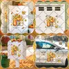 Set de Pegatinas para Coche de Buzón de Pavo de Acción de Gracias Pegatinas Magnéticas Pegatinas de Decoración de Dibujos Animados Pegatinas de Fiesta Pegatinas Festivas Pegatinas para Refrigerador