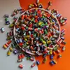 Simulación estéreo botella de bebida lata joyería diy mini comida juego adornos hechos a mano botella accesorios de resina lote