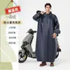 Impermeables hechos a medida con mangas, disponibles en estilos para hombre y mujer, diseño de cuerpo completo, adecuados para adultos, engrosados para lluvia intensa y diseñados para andar en motocicleta