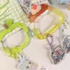 Mosquetón de Acrílico Lindo de Dibujos Animados al por Mayor Creativo Estrella de Anime Periférico Colgante DIY Hebilla Se Puede Personalizar
