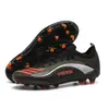 Zapatos de Fútbol de Punto sin Costuras Transfronterizos para Hombres y Mujeres, de Caña Baja Ag Tacos Largos para Césped Artificial Exterior Tf, Zapatos de Fútbol Profesionales en Stock