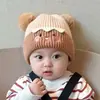 Gorros de Punto para Otoño e Invierno Gorros para Bebés Gorros Súper Lindos con Bola de Pelo para Hombres, Mujeres y Niños Gorros Cálidos y Lindos de Invierno