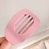 Presilha Curva de Abalone de Alta Qualidade para a Parte de Trás da Cabeça Feminina, Presilha Reta para Cabelo Que Não Machuca a Cabeça, Presilha Bico de Pato, Presilha de Cabelo Versátil para a Cabeça