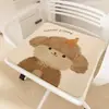 Cojín de Felpa Imitación Cachemir Dibujos Animados Dormitorio de Estudiantes Oficina Taburete Sedentario Cojín para el Trasero Lindo Resistente a Manchas Fácil Cuidado Antideslizante Cojín para Flatulencias