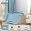 Caixa de Armazenamento de Brinquedos para Porta Lateral Tampa Flip Caixa Fit Doméstica Caixa de Armazenamento de Plástico Lanches Infantis Caixa de Armazenamento com Abertura Inclinada