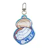 Bebida de Verano Gato Lindo Dibujo Animado Llavero Acrílico Colgante Creativo para Mochila Regalo para Pareja Decoración Casual