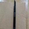 Cuchillo de arte de acero inoxidable, cuchillo negro de tamaño pequeño, cuchillo para empapelar, cortador de papel de metal, hoja engrosada, desmontaje de artefactos exprés