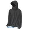 Gelo seda protetor solar roupas masculinas verão encapuzado corta-vento ultra-fino respirável pesca ao ar livre protetor solar casaco casaco