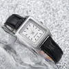 Reloj de mujer clásico retro de moda transfronterizo con esfera plateada, reloj de cuarzo, transmisión en vivo de comercio exterior del fabricante dropshipping
