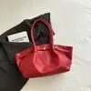 Bolso de mujer de gran capacidad con un toque de alta gama, versátil para ir al trabajo, bolso de hombro para mujer con patrón tejido, bolso de axila, bolso tote vintage