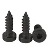 Tornillos Autorroscantes de Acero Inoxidable 304 Zinc Negro Cabeza Cilíndrica Hexagonal M1.4~M10 Estándar de Guangdong Tornillos Autorroscantes Cabeza de Taza