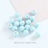 Contas Cerâmicas Azuis Variadas Acessórios para Joias DIY Contas Soltas Acessórios para Pulseira Material para Pulseira Colar