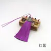 8cm Boquilla de Pescado Borla Aleación de Imitación Nudo de Gorra Colgante de Borla Encanto Accesorios