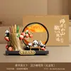 Portalápices de Panda con Decoración de Arena Líquida para Escritorio de Oficina, un Regalo para Maestros en el Día del Maestro o Graduación