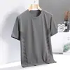Venda Direta de Fábrica Roupa de Trabalho Masculina Barata Solta Tamanho Grande Malha Respirável Casual Esportiva Camiseta de Manga Curta