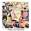 50 Tokio Vengadores Graffiti Personalidad Transfronterizo Anime Japonés Creativo DIY Patineta Taza de Agua Equipaje Pegatina