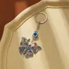 Llavero de aleación transfronterizo Colgante Ojo del Diablo Colgante de Búho Accesorios Llavero Joyería Creativa
