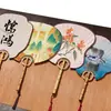 Abanicos de Papel en Blanco Hechos a Medida de Alta Gama Estilo Japonés, Abanicos para Pintar a Mano DIY Estilo Chino Tradicional, Abanicos de Acuarela, Abanicos de Laca