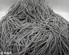 Corda de Cabelo Colorida Elástica Alta 2mm Grão de Milho Elástico de Cabelo Prendedor de Cabelo Corda de Cabelo Joia Corda de Mão Matéria-Prima Crua para DIY