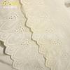 Tecido de Renda de Algodão, Acessórios para Vestidos e Roupas Infantis, Barra de Bordado em Renda, Flor Folha Bordado Atacado DIY Artesanal