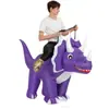Disfraz inflable de dinosaurio personalizable traje de tiburón alienígena Halloween disfraz divertido para actuación decoración de fiesta