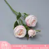 Tulipán Rosa Mesa Hotel Ramo Estilo Europeo Boda Rosa Claro Arreglo de Flores Artificiales Arreglo Floral Guía de Carretera