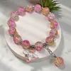 Atacado Pulseira Flor Explosão Margarida Super Fada Joias com Contas Pulseira Feminina de Alto Padrão Joia de Mão Transfronteiriça Pequenos Produtos de Yiwu