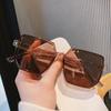 Nuevas Gafas de Sol de Moda Transfronterizas, Elegantes, Sencillas, Versátiles, Adelgazantes, Iluminadoras, Imprescindibles para Viajar, un Esencial Versátil