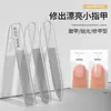 Lixa de Unha Nano Vidro Tira Polidora para Unhas de Bebê Tira Lixadora para Unhas Lixa Polidora de Unhas Ferramenta para Nail Art Ferramenta Polidora para Manicure