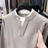 Suéter de Tricô Masculino Estilo Americano Preguiçoso Outono/Inverno Transfronteiriço Tendência Casual Masculino Designer Solto Celebridade da Internet Temperamento Bonito