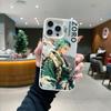 Pintura al Óleo Luffy 18Pro Adecuado para Funda de Teléfono Iphone17Air 16 Anime 15Promax Genial 14 Moderno 13
