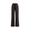 Calça de Yoga de Perna Larga para Mulheres, 82,5% Nylon, 17,5% Elastano, Caimento Solto, Sensação de Segunda Pele, Calça Casual Esportiva de Cintura Alta, Roupa de Yoga para Mulheres
