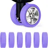 Cubierta de Goma para Rueda de Maleta, Cubierta Protectora de Silicona para Rueda Universal Silenciosa de Maleta de Viaje Engrosada, Accesorios para Maleta de Carrito