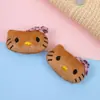 Broche Colgante de Peluche de Gato Kt Lindo de Dibujos Animados Accesorios de Joyería DIY Accesorios para Ropa Mochilas Materiales al por Mayor en Stock